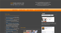 Desktop Screenshot of freemobilvideos.com